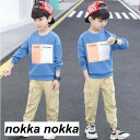 ジャージ キッズ 男子 上下 長袖 春秋 秋着 ジュニア 2点セット 子供服 セットアップ Tシャツ 長ズボン トレーナー スポーツウェア 運動服 可愛い おし...