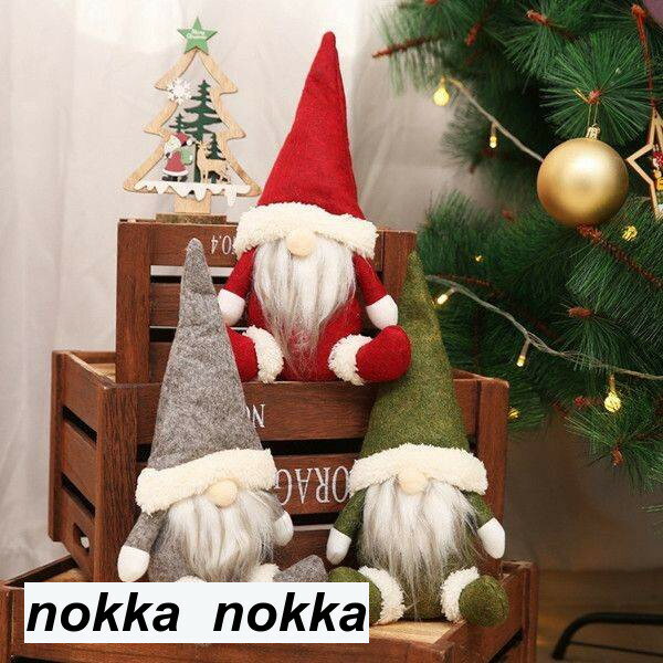 クリスマス飾り 2個セット オーナメント サンタクロース ぬいぐるみ クリスマス置物 クリスマス雑貨 ク..