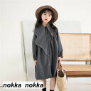 シャツワンピース 子供服 長袖 女の子 ワンピース 韓国子供服 キッズ 長袖ワンピース シフォン 春秋着 オシャレ こどもの日 膝丈ワンピース 通学 旅行 個性的 発表会 入園式 卒業式 不規則 110 120 130
