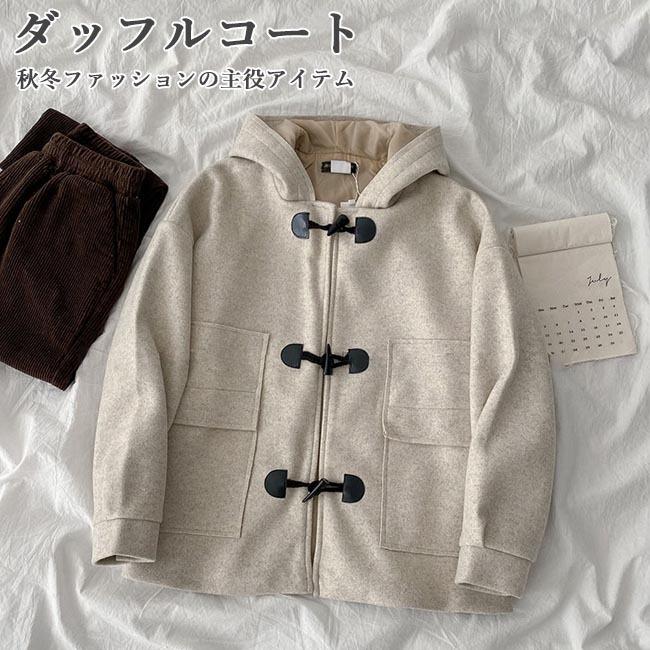 THOM WILLS ダッフルコート レディース コート フード付き ラシャコート 冬 アウター フード付きダッフルコート 秋 レディースコート レトロ 通勤 通学 プレゼント