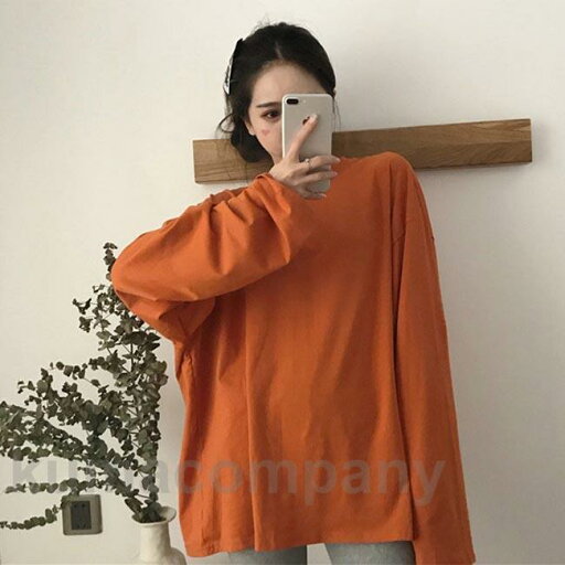 長袖Tシャツ レディース Tシャツ ゆったり 無地Tシャツ カットソー クルーネック ゆったりTシャツ 長袖 春秋 重ね着 シンプル 長袖Tシャツ レディース Tシャツ ゆったり 無地Tシャツ カットソー クルーネック ゆったりTシャツ 長袖 春秋 重ね着 シンプル