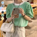 【楽天スーパーSALE限定半額OFF!】チドリ柄サマーニット レディース夏服半袖 バレンタイン プレゼント