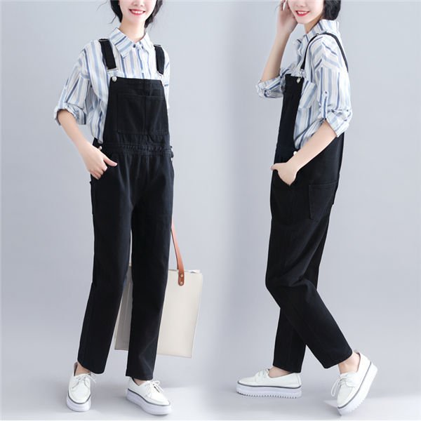 THOM WILLS サロペットデニムパンツ レディース デニム ジーンズ パンツ サルエルパンツ ボトムス サロペット 夏 着やせ バレンタイン プレゼント