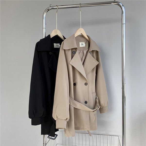 THOM WILLS トレンチコート スプリングコート レディース コート アウター 秋服 ロング丈 カジュアル 入学式 卒業式 通勤 通学 入園式 バレンタイン プレゼント