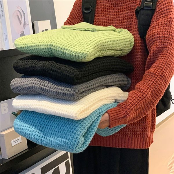 【楽天スーパーSALE限定半額OFF!】ニットセーター メンズ 冬服 セーター カットソー カジュアル トップス カジュアル セーター 春秋冬 人気 長袖 防寒 暖かい 冬物 バレンタイン