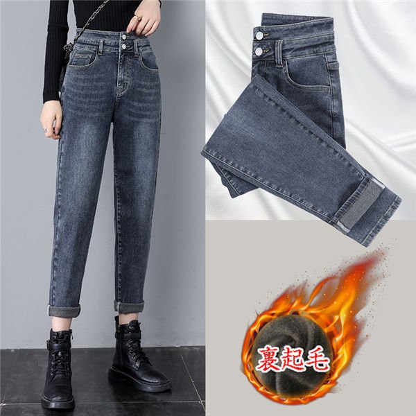 THOM WILLS デニムパンツ レディース 裏ボア 暖パン ジーパン ジーンズ テーパードパンツ 裏起毛パンツ 極暖 防風 防寒 デニムジーンズ あったか 保温 秋冬 バレンタイン プレゼント