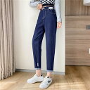 【楽天スーパーSALE限定半額OFF!】デニムパンツ レディース ロングズボン デニムパンツ 春 夏 秋 パンツ ハイウエスト スリムパンツ パンツ 美脚 バレンタイン プレゼント