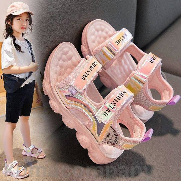 キッズファッション 子供サンダル ベビーサンダル コンフォートサンダル ジュニア 女の子 柔らかい素材 夏 アウトドア かわいい 歩きやすい 滑り止め