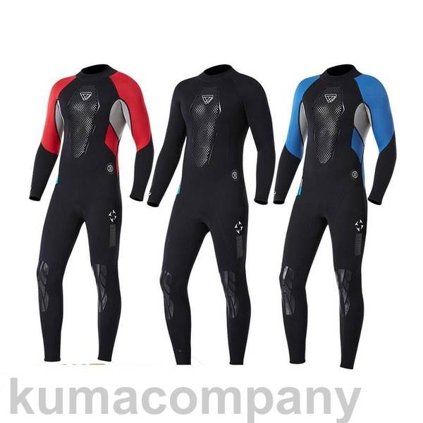 フルスーツ ウェットスーツ 水着 メンズ レディース 3ミリスキン 長袖 防寒保温 日焼け防止 サーフィン バックジップ