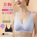 THOM WILLS ナイトブラ 秋新作 脇高ブラ 育乳 ブラジャー 補正下着 自胸 育乳ブラ 谷間 脇肉 おやすみブラ バストアップ ノンワイヤー 単品ブラジ...