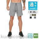 THOM WILLS ショートパンツ メンズ 短パン 筋トレ スポーツ ボトムス ハーフパンツ 速乾 通気 メッシュ ランニング フィットネス ジム ファッショ...
