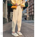 THOM WILLS サルエル ニット ゆったり パンツ おしゃれ 可愛い ロング丈 ボトムス レディース ギフト プレゼント 春物 春夏 春服 夏服 母の日