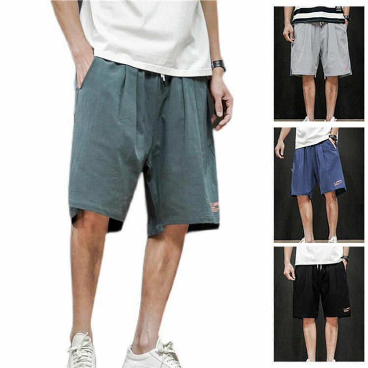 THOM WILLS ショートパンツ ハーフパンツ メンズ リネンパンツ 五分丈パンツ カジュアル 