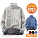 暖 裏起毛 ニット セーター メンズ あったか 秋 冬 ハイネック タートルネック トップス 長袖 アウター 厚手 防寒着 保温 ルームウェア 男性 プレゼント...