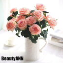 新生活 ソープフラワー 2本セット ウエディングブーケ 安い 結婚式 花嫁 ブーケ 造花 花束 ローズ ブライダルブーケ ウェディング アレンジメント アートフ...