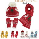 豪華なサンタ帽子(手袋+帽子+マフラー) 【 サンタ コスプレ 大人用 ハット 変装グッズ クリスマス 仮装 小物 かぶりもの