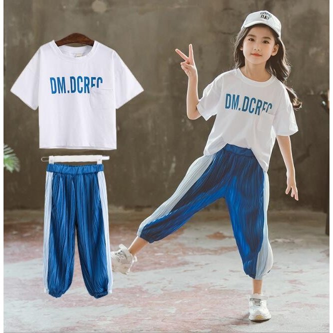 子供 女の子 ジャージ 上下セット おしゃれ セットアップ キッズ スウェット 半袖Tシャツ パンツ 無地 春夏 トレーニングウェア ルームウェア