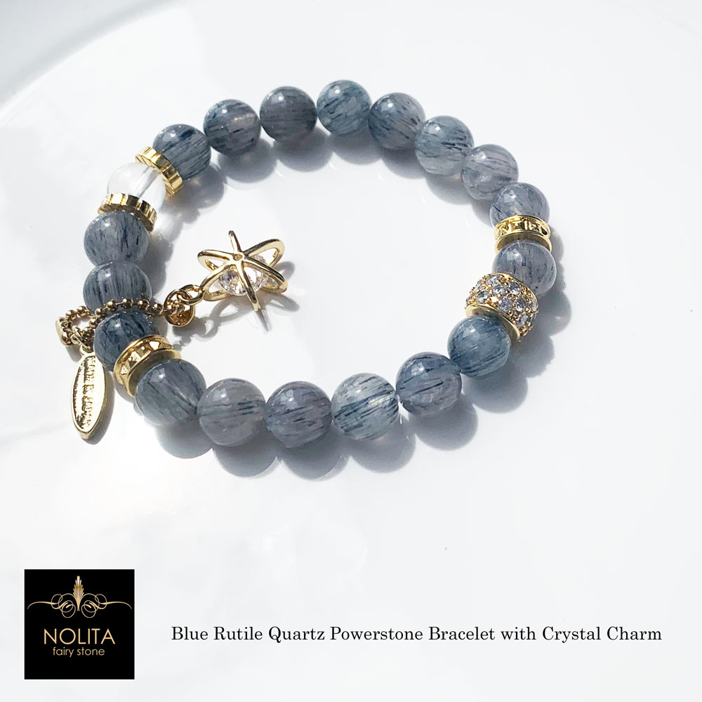 ルチルクォーツ ブレスレット 9mm ブレスレット メンズ レディース 天然石 数珠 アクセサリーレディースブレスレット 天然石ブレスレット 男性用 女性用 ル...