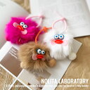 \楽天マラソン 20%OFF/【 NOLITA / ノリータ 】簡単装着 ふわふわ もこもこ かわいい モンスター バッグチャーム キーホルダー キーリング NOLITA LABORATORY