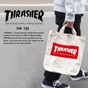【 THRASHER / スラッシャー 】 2way Shoulder Bag ショルダー トート バッグ フェス スポーツ観戦 旅行サブバッグ トートバッグ ...