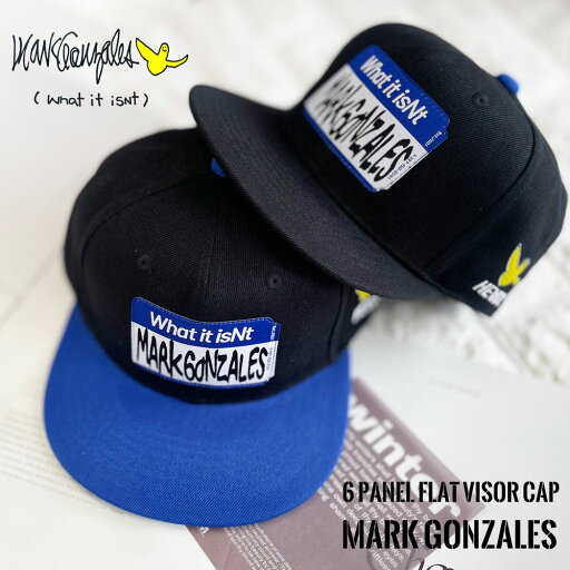 Mark Gonzales (マークゴンザレス) ゴンバト フラット キャップ 帽子 帽子 刺繍 ロゴ 2H9-12166 ART BY MARKGONZALES アートバイ マークゴンザレス ゴンバト 刺繍 ローキャップ Mark Gonzales (マークゴンザレス) ゴンバト フラット キャップ 帽子 帽子 刺繍 ロゴ 2H9-12166 ART BY MARKGONZALES アートバイ マークゴンザレス ゴンバト 刺繍 ローキャップ