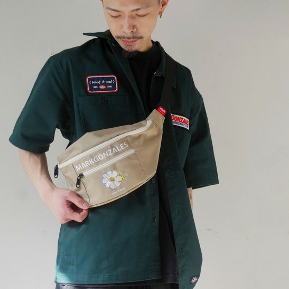 樂天商城 - 【 Mark Gonzales / マークゴンザレス】ウエストバッグ 旅行サブバッグ ボディバッグ ヒップバッグ マークゴンザレス （What it isNt）ART BY MARKGONZALES ワットイットイズント アートバイ マークゴンザレス 2H9-62226