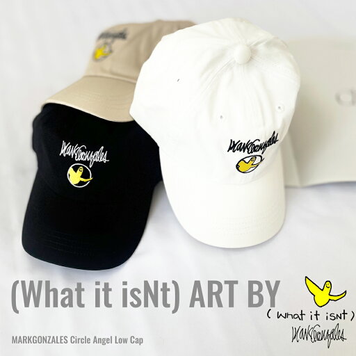 【 NOLITA / ノリータ 】マークゴンザレス サークルエンジェルローキャップ (What it isNt) ART BY MARK GONZALES ゴンバト キャップ 帽子 MGW-038 【 NOLITA / ノリータ 】マークゴンザレス サークルエンジェルローキャップ (What it isNt) ART BY MARK GONZALES ゴンバト キャップ 帽子 MGW-038