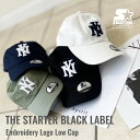 【 NOLITA / ノリータ 】STARTER BLACK LABEL 帽子 キャップ STARTER BLACK LABEL スターター ワンポイント ローキャップ CAP 刺繍 ロゴ NY(4)