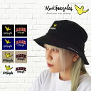 Mark Gonzales マークゴンザレス バケットハット 帽子 刺繍 ロゴ 2H9-12200 2H9-12199 ART BY MARKGONZALES 帽子 ハット 【(What it isNt)ART BY MARKGONZALES (ワットイットイズント) アートバイ マークゴンザレス 】