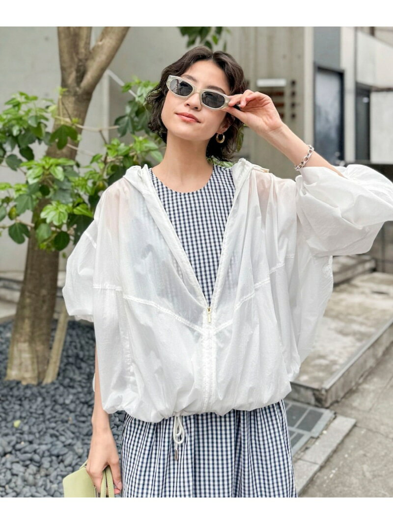 Rakuten - 《セットアップ対応》【MAQWEL/マクウェル】ウォッシャブルシアーブルゾン MAQWEL ノーリーズ ジャケット・アウター ブルゾン・ジャンパー ホワイト ブラック ブラウン【先行予約】*【送料無料】[Rakuten Fashion]