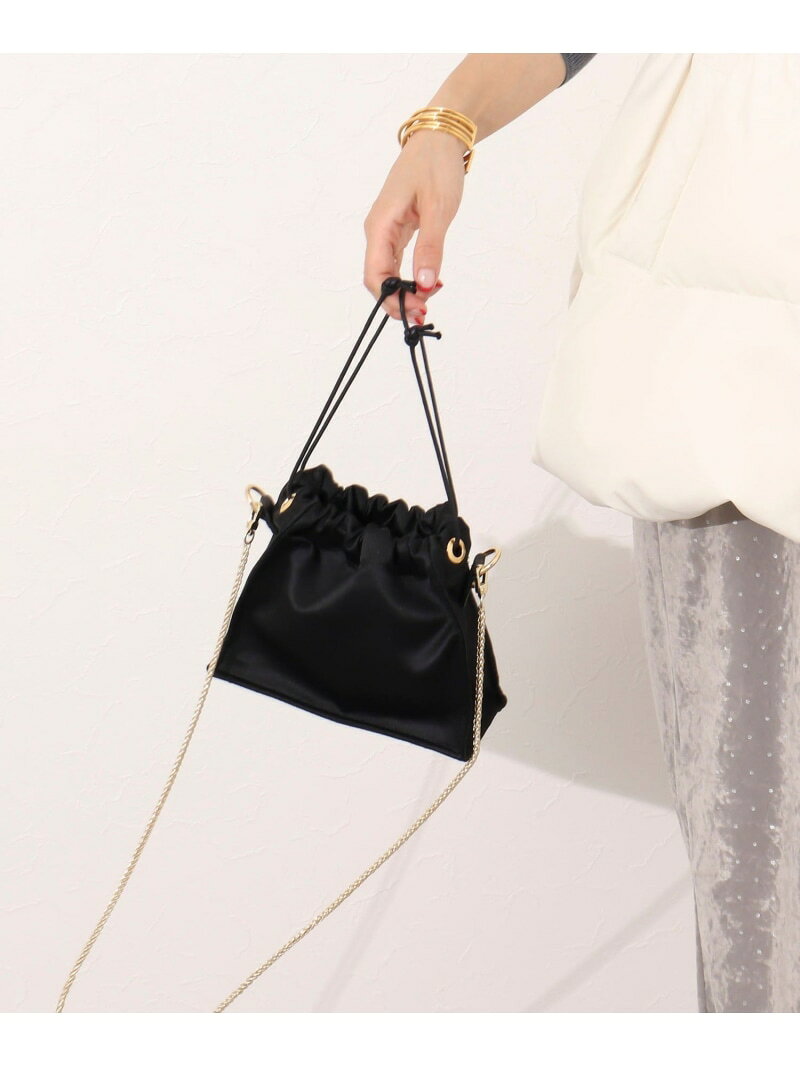 Rakuten - 【SALE／30%OFF】【kassiopea /カシオペア】ミニチェーンショルダー made in Italy NOLLEY'S ノーリーズ バッグ ショルダーバッグ ネイビー ブラック【RBA_E】【送料無料】[Rakuten Fashion]