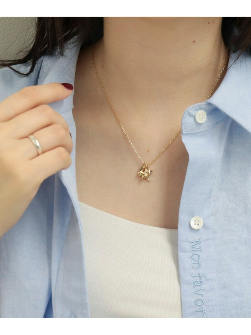 Rhodolite - 【SALE／20%OFF】手描き星トップネックレス fredy emue フレディ アンド グロスター アクセサリー・腕時計 ネックレス シルバー ゴールド【RBA_E】[Rakuten Fashion]