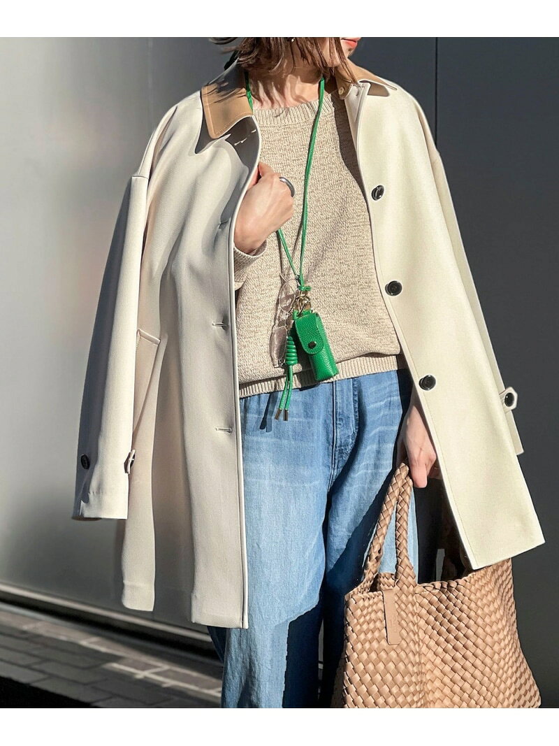 Other - 【SALE／30%OFF】ウォッシャブルトリプルクロス3WAYステンカラーコート NOLLEY'S ノーリーズ ジャケット・アウター ステンカラーコート ネイビー ベージュ【RBA_E】【送料無料】[Rakuten Fashion]