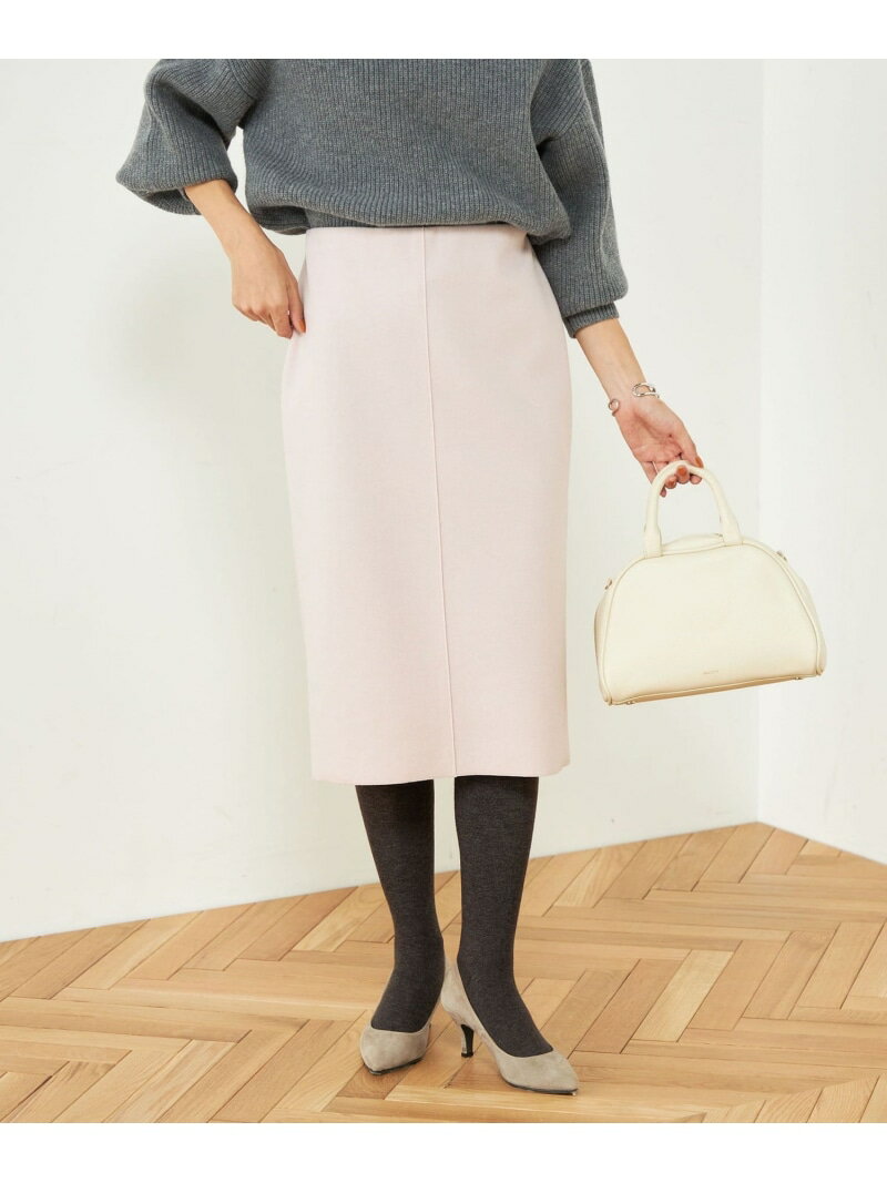 【SALE／20%OFF】ウォッシャブルダブルジャージインゴムタイトスカート NOLLEY'S sophi ノーリーズ スカート その他のスカート ピンク グレー【RBA_E】【送料無料】[Rakuten Fashion]