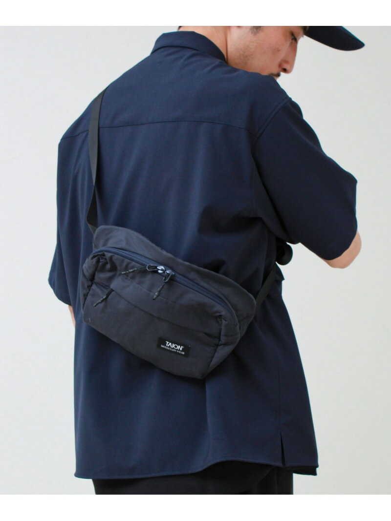 【TAION / タイオン】MOUNTAIN WAIST POUCH GLOSTER フレディ アンド グロスター バッグ ショルダーバッグ ブラック ネイビー グリーン[Rakuten Fashion]
