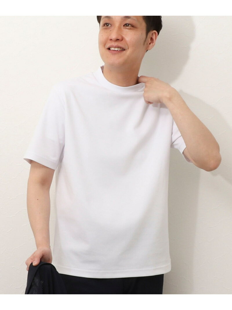Rakuten - シルケットポンチ JACKET-Tシャツ NOLLEY'S LIGHT ノーリーズ トップス カットソー・Tシャツ ホワイト ブルー ネイビー【送料無料】[Rakuten Fashion]