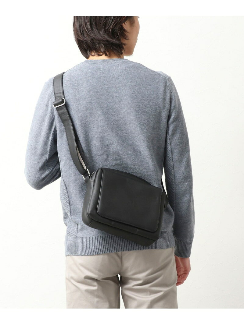 Men'S Bag - LEATHER SHOULDER NOLLEY'S LIGHT ノーリーズ バッグ ショルダーバッグ ブラック【送料無料】[Rakuten Fashion]