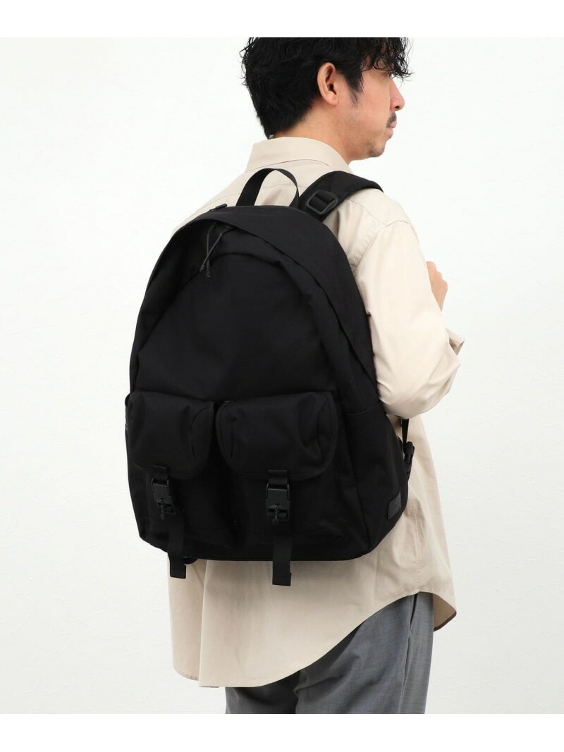 C, L, R, W - 【BAICYCLON by bagjack/バイシクロン バイ バッグジャック】NCL-03 W-FLAP BACKPACK NOLLEY'S goodman ノーリーズ バッグ リュック・バックパック ブラック【送料無料】[Rakuten Fashion]