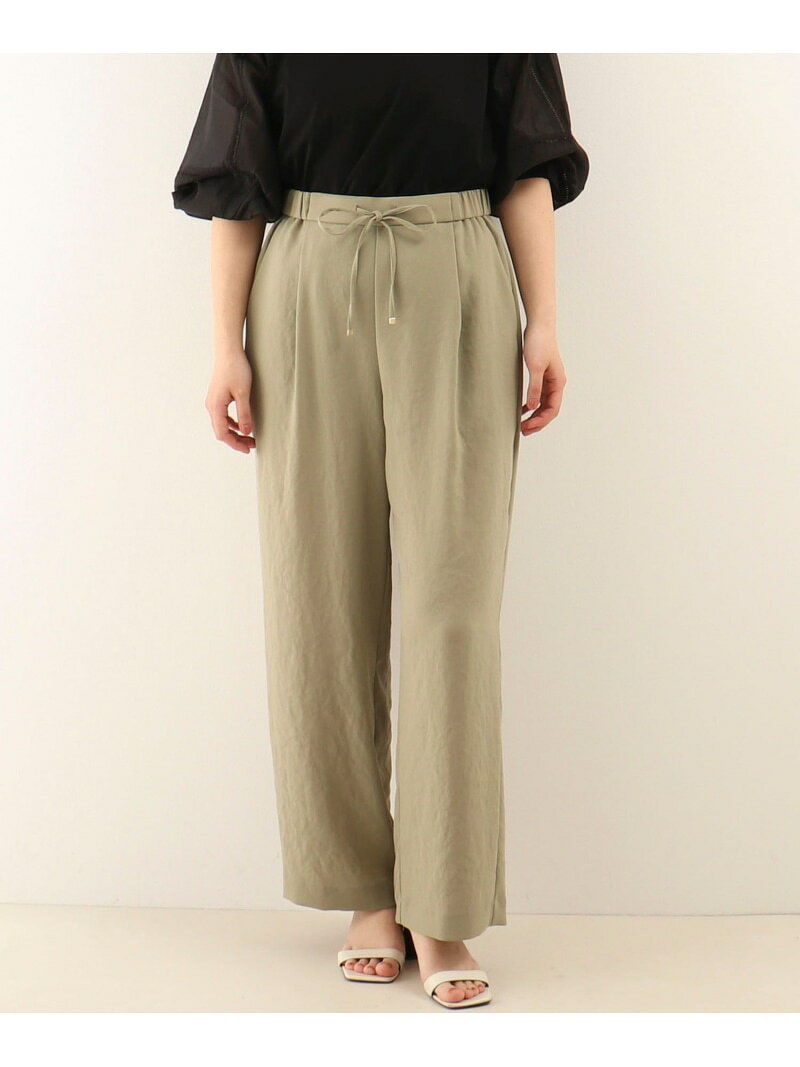 Rakuten - 【SALE／30%OFF】リサイクルイージーケア ワイドパンツ NOLLEY'S LIGHT ノーリーズ パンツ その他のパンツ ネイビー グリーン ブラック【RBA_E】【送料無料】[Rakuten Fashion]