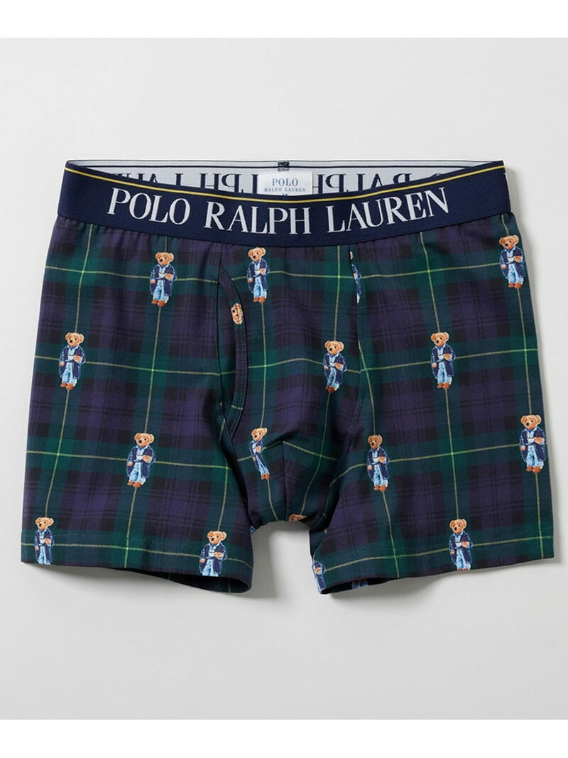 【POLO RALPH LAUREN】POLO BEAR Boxer Brief Tartan GLOSTER フレディ アンド グロスター インナー・ルームウェア ボクサーパンツ・トランクス グリーン【送料無料】[Rakuten Fashion]