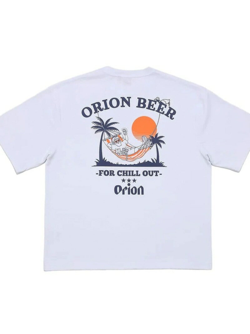 オリオンビールコラボTEE ハンモックTEE FREDYMAC フレディ アンド グロスター トップス カットソー・Tシャツ ブラック ホワイト イエロー