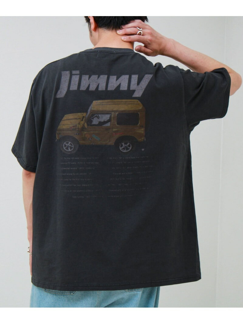 Rakuten - 【SALE／5%OFF】【別注/実績アイテム】Suzuki Jimny プリントTシャツ GLOSTER フレディ アンド グロスター トップス カットソー・Tシャツ ネイビー ブラック グレー ホワイト【RBA_E】【送料無料】[Rakuten Fashion]