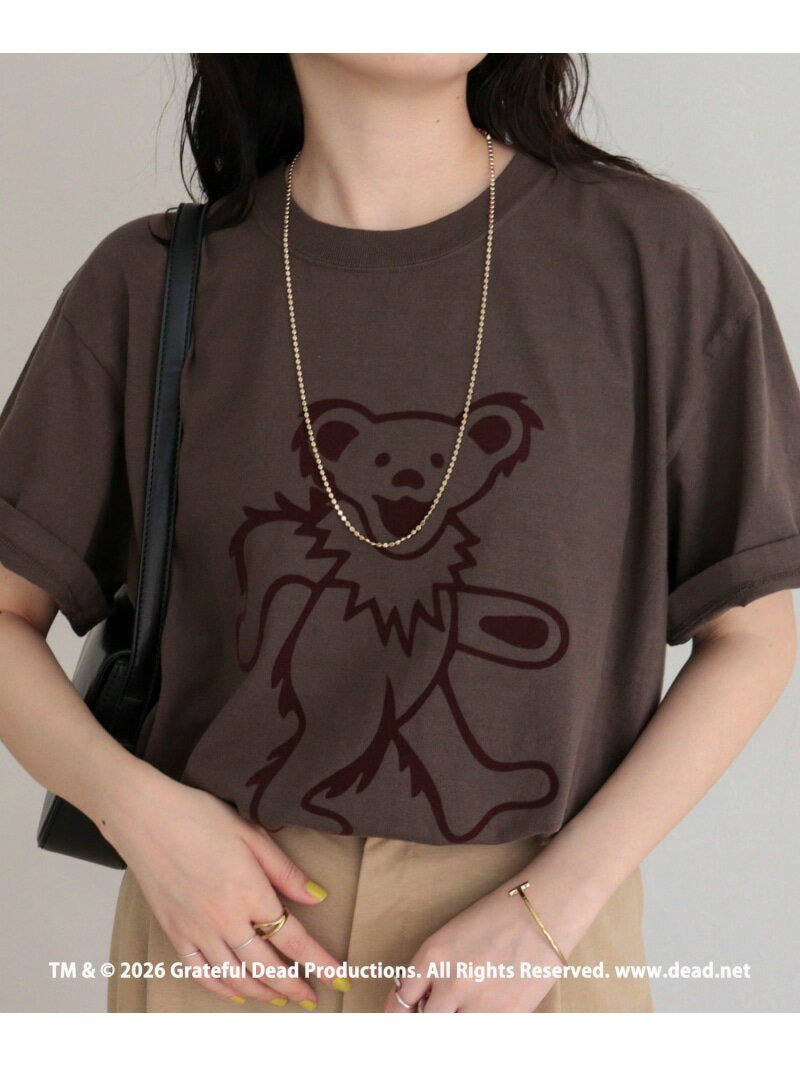 【GOOD ROCK SPEED】Greatful Dead半袖Tシャツ fredy emue フレディ アンド グロスター トップス カットソー・Tシャツ ブラウン【送料無料】[Rakuten Fashion]