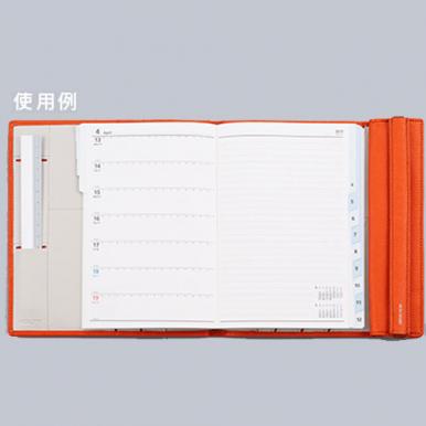 【8/4 20時〜期間限定セール ポイント20倍】B6ジャケット NOLTY TOOLSセオリア ペンケースタイプ (ブラック)【ネコポス[メール便]不可】[ST12-1] ノルティ 能率 文房具 ビジネス ノートカバー 手帳カバー Bindex バインデックス 手帳用カバー nolty rasl nolty-10000987 手帳とノートのNOLTY サンプル画像3