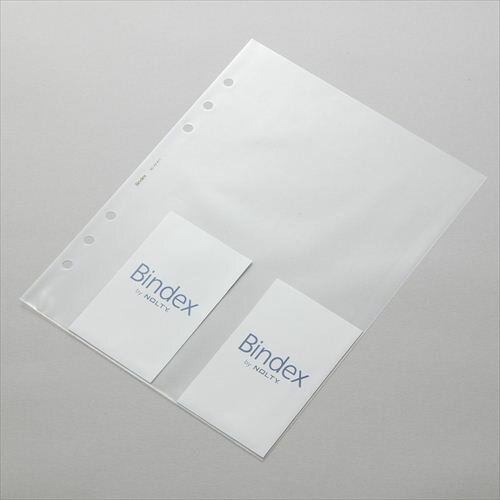 システム手帳 リフィル A5 クリアファイル1[A5611] ノルティ 能率 文具 文房具 ビジネス Bindex バインデックス 手帳用ツール noltyのサムネイル