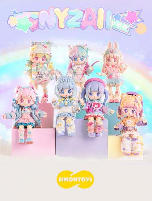 SIMONTOYS-NYZAII「甜蜜幻想」1/12 BJD（ピース）【ノマヅ】