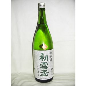 初雪盃 本醸造 1800ml [協和酒造 愛媛県 本醸造]