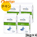 ベッツワンベテリナリー 犬用 pHケア チキン 小粒 3kg×4袋【ケース販売】【あす楽】