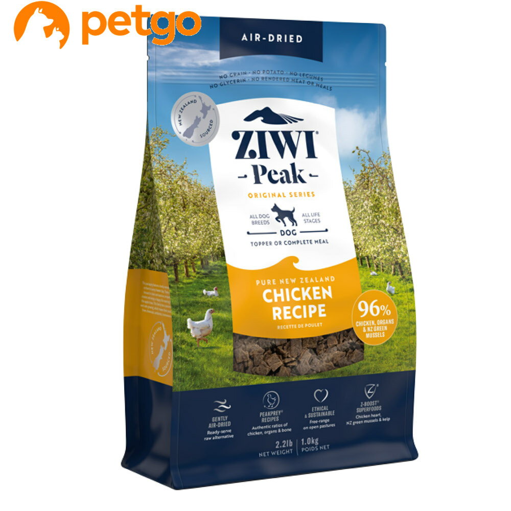 乐天商城 - ジウィピーク エアドライ ドッグフード フリーレンジチキン 1kg