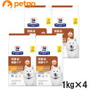 【4袋セット】ヒルズ 食事療法食 犬用 k/d ケーディー+モビリティ 腎臓+関節ケア ドライ 1kg